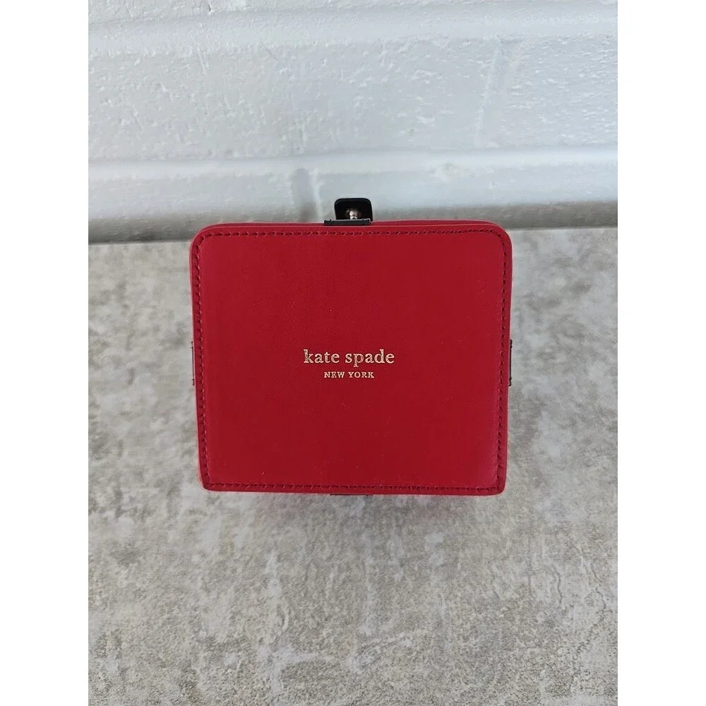 Kate Spade New York  Travel Jewlery Case in Red and Black